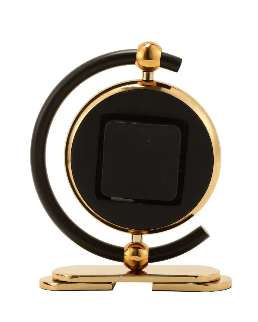 Aleksi Mini Clock In Black And Gold