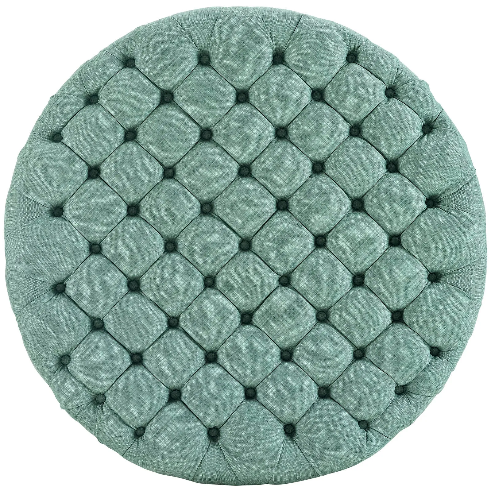 Amour Upholstered Fabric Ottoman by Modway