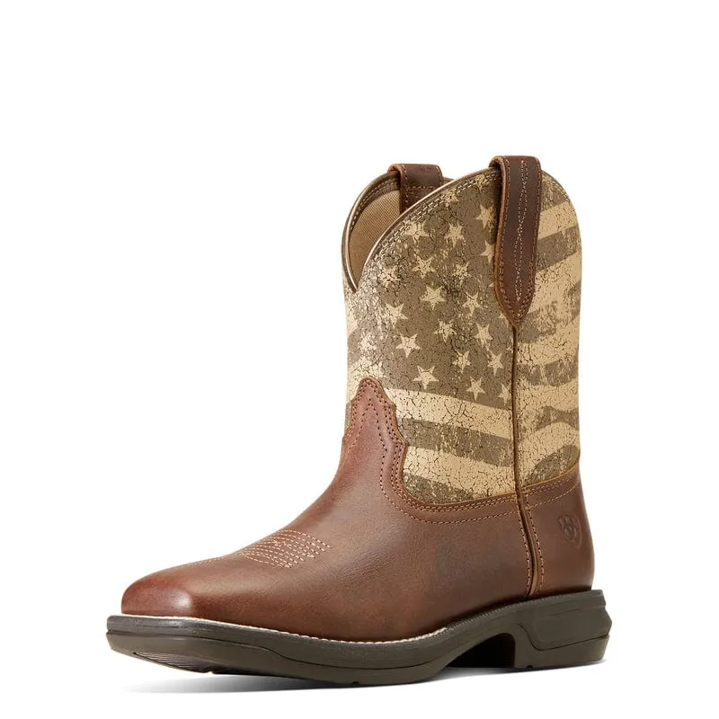 Ariat Women's Anthem Shortie Myra River Road Square Toe Western Boots 10046944