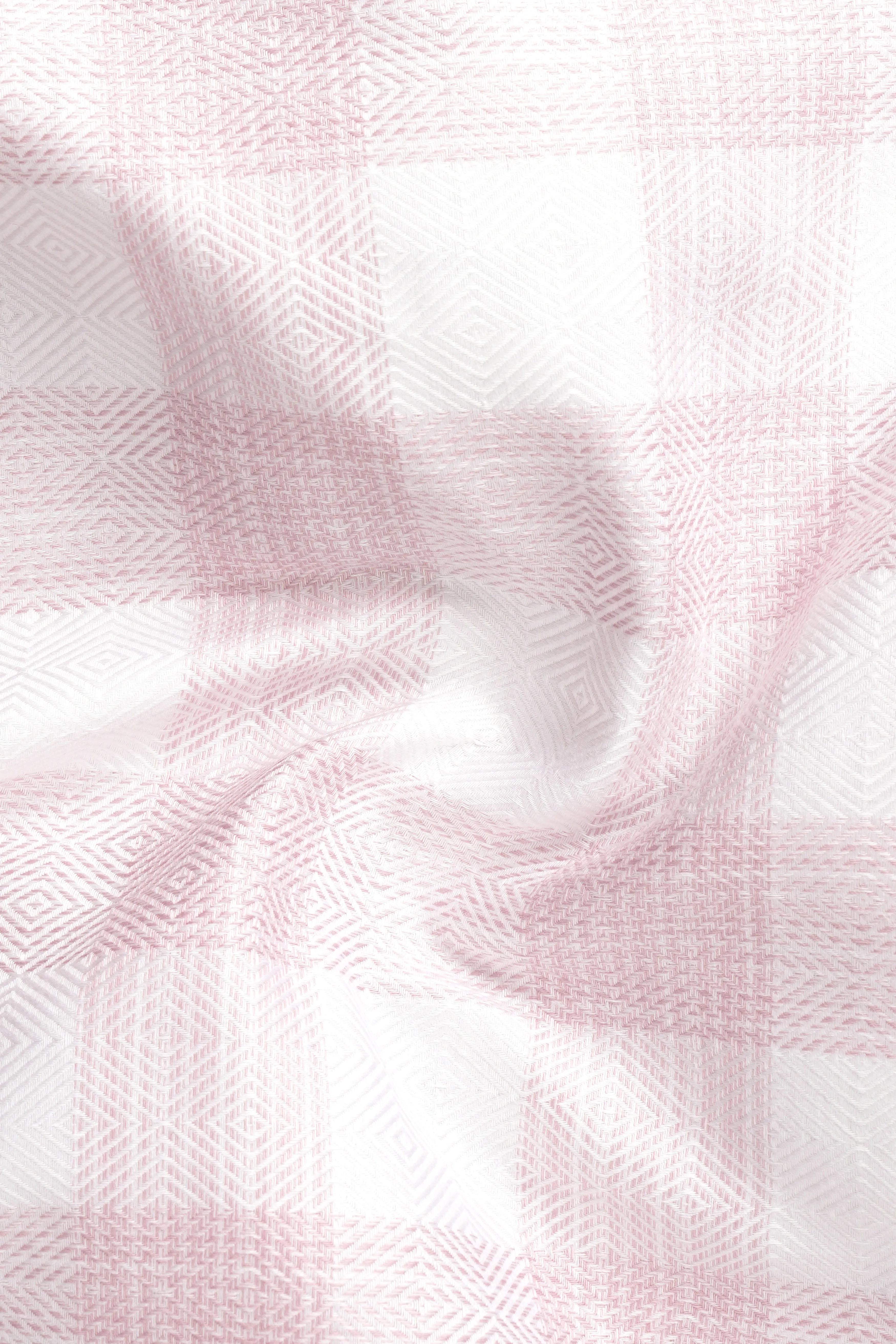 Bizzarre Pink plaid Dobby Shirt