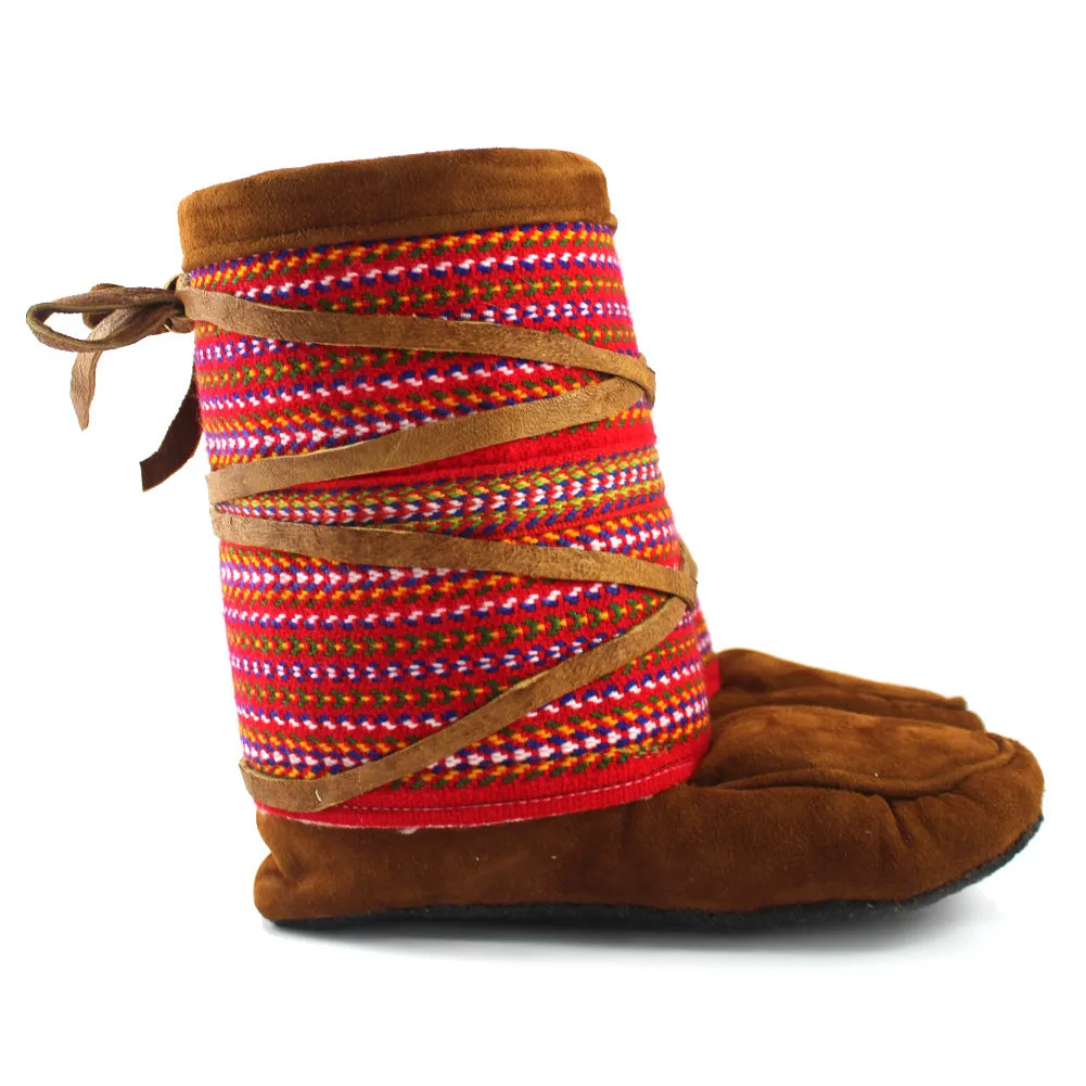 Brenda Dowedoff Quebec Sash Wrap Ladies 11 Moccasins