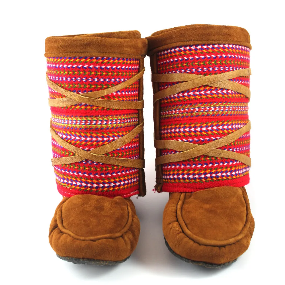 Brenda Dowedoff Quebec Sash Wrap Ladies 11 Moccasins