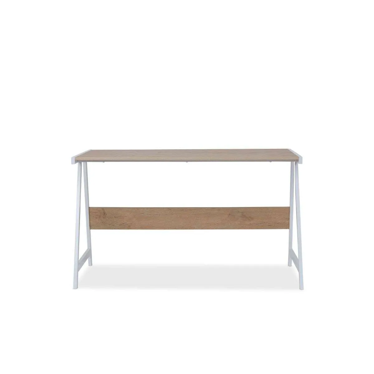 Brixton Trestle Desk - White