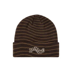 Dime College Wave Cuff Beanie - Black