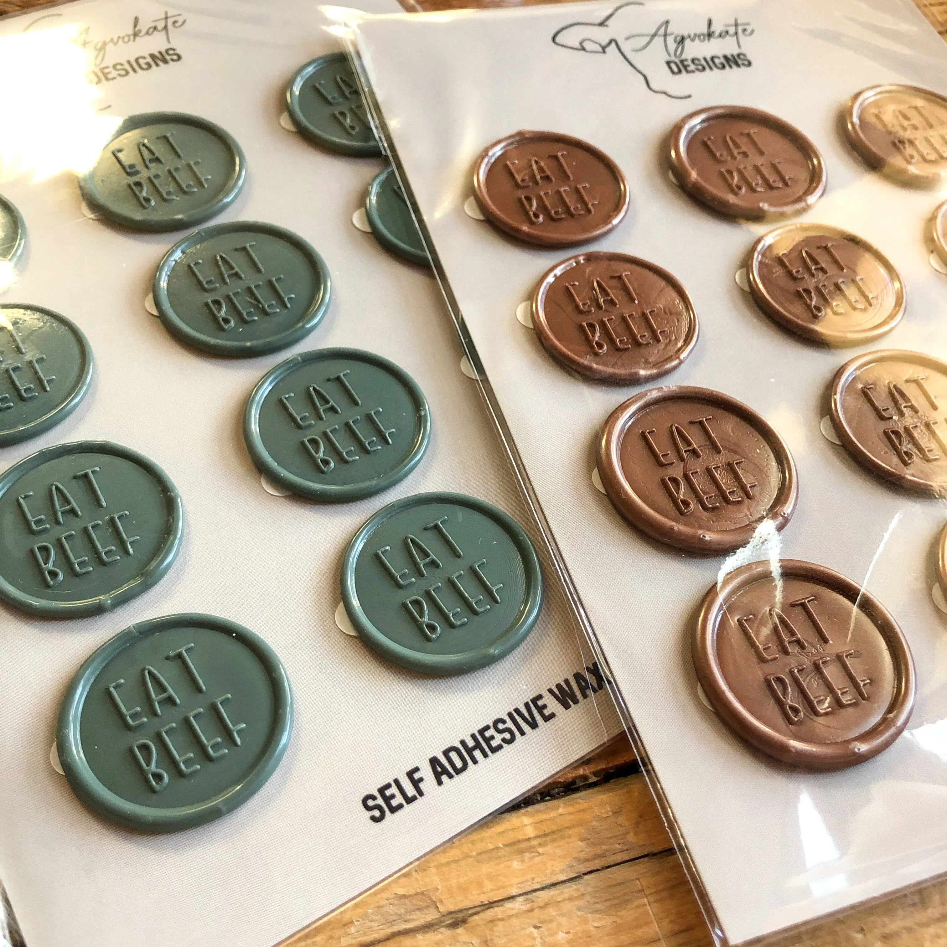 Eat Beef Wax Seal