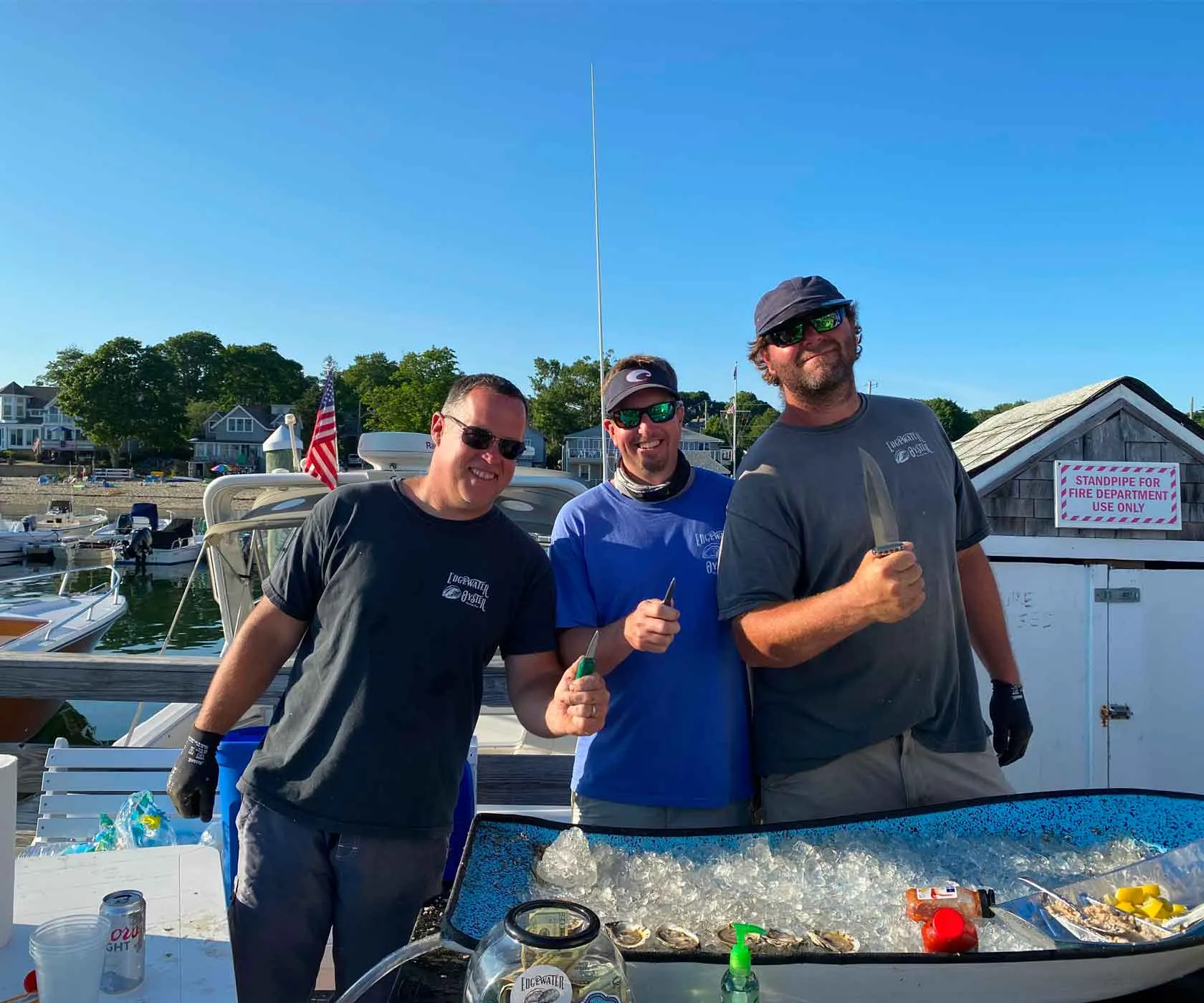 Edgewater Oysters From Buzzards Bay, MA