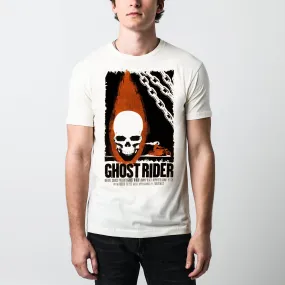 Ghost Rider Natural Grindhouse Poster Tee