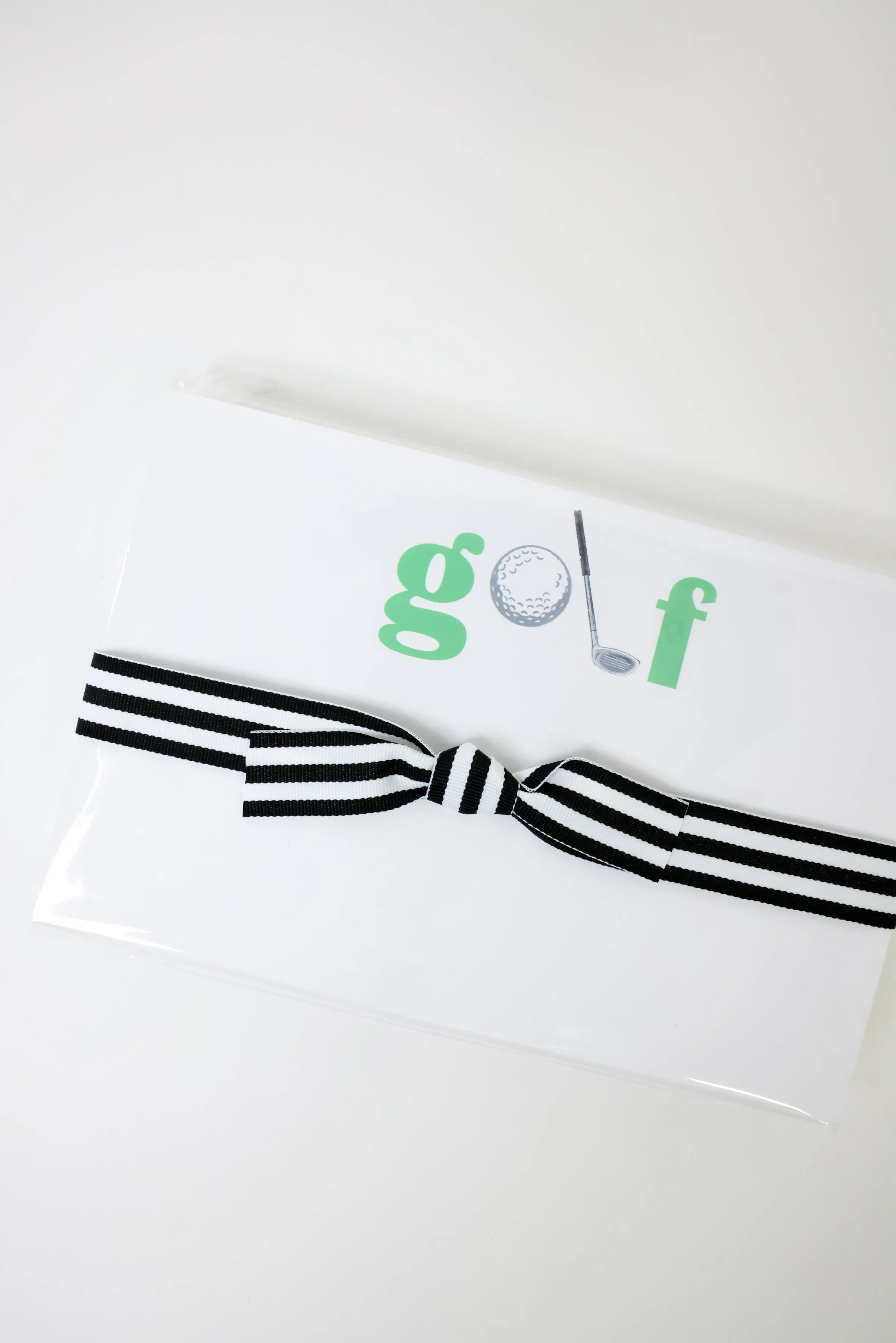 Golf Big & Bold Notepad