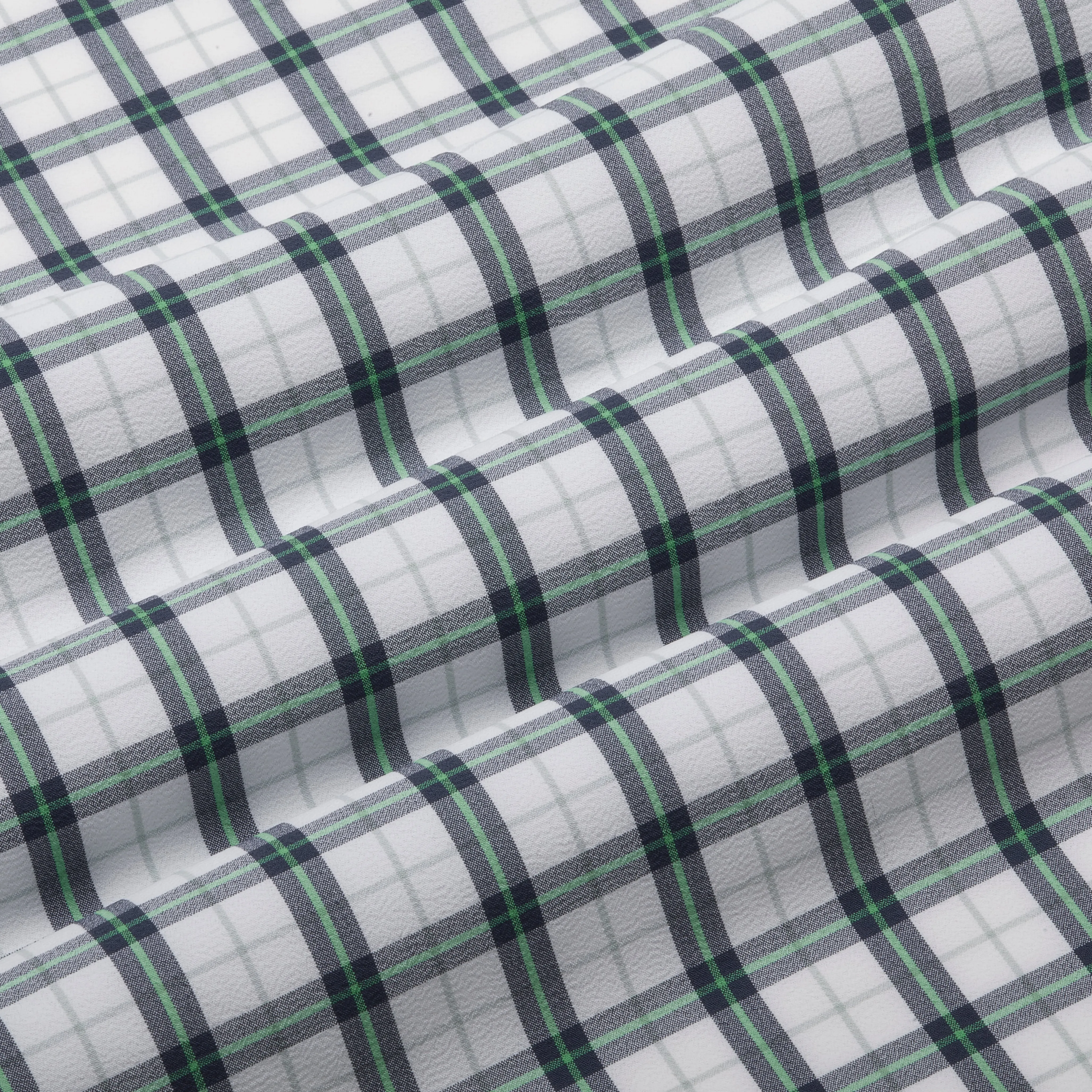 Green Navy Multi Plaid