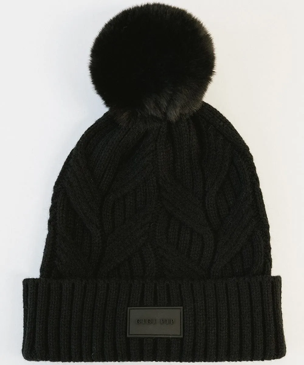 Ida Cable Knit Beanie