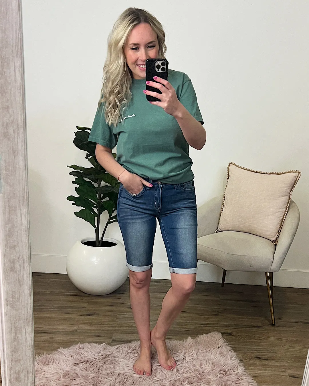 KanCan Something's Changed Bermuda Shorts FINAL SALE