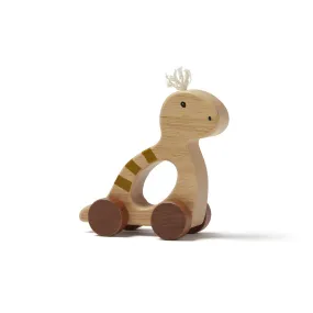 Kids Concept Natural Push Along Dino