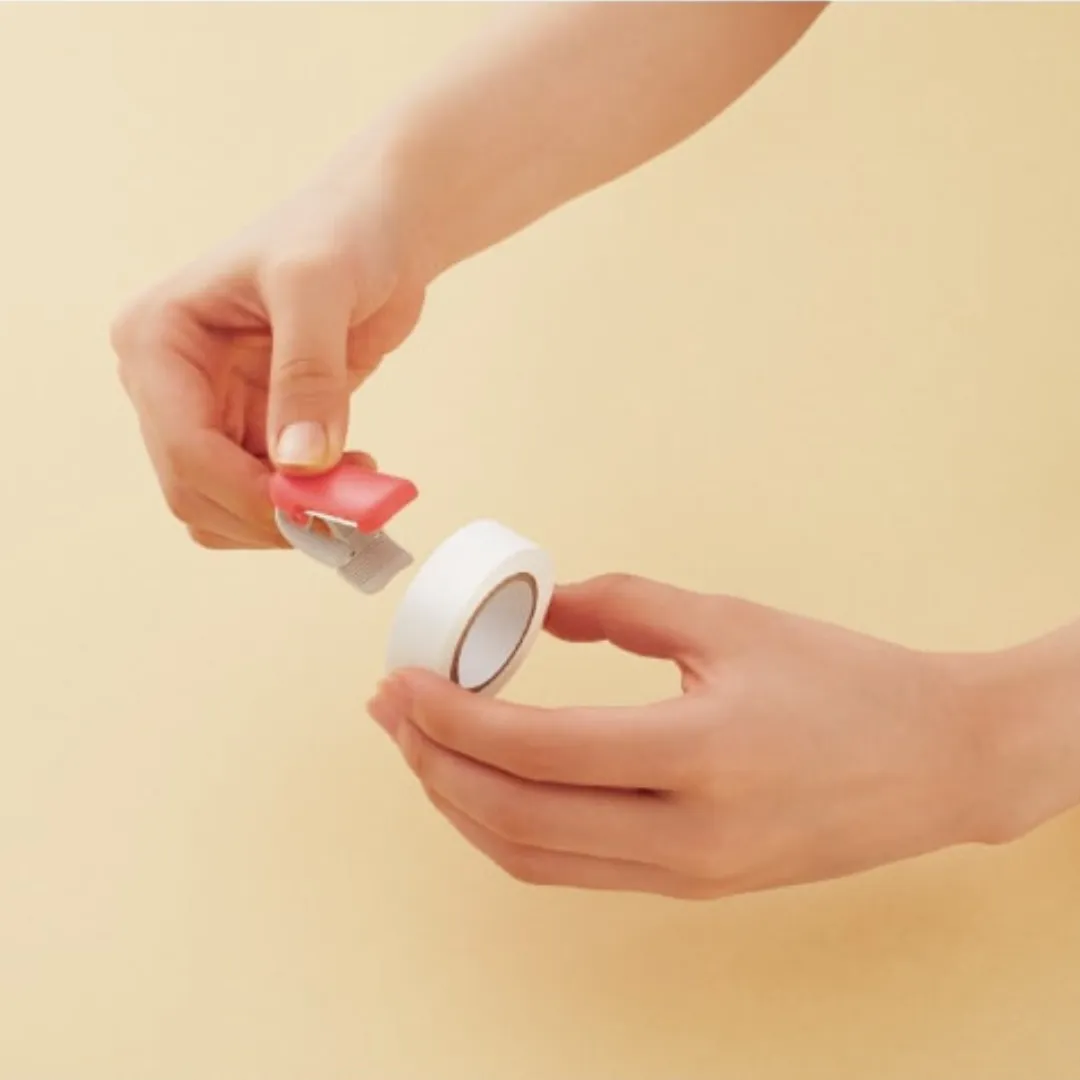 Kokuyo Me Clip-Type Tape Cutter (10-15mm) - Smoky Sky