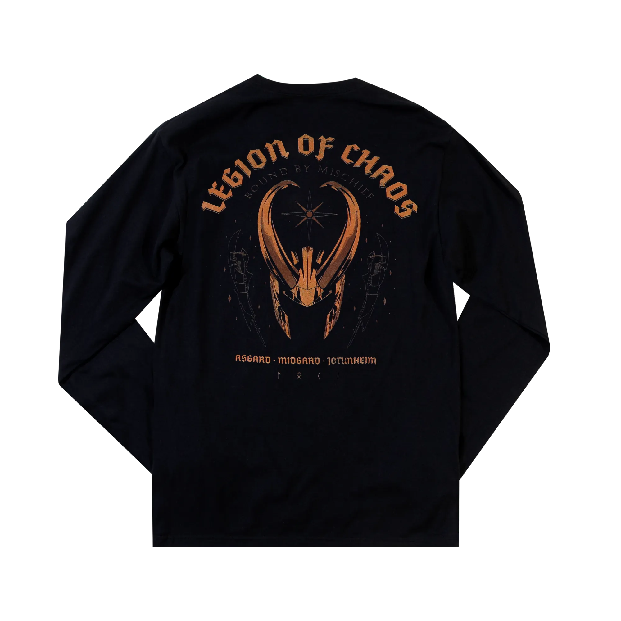 Loki Legion Of Chaos Ornate Helm Black Long Sleeve