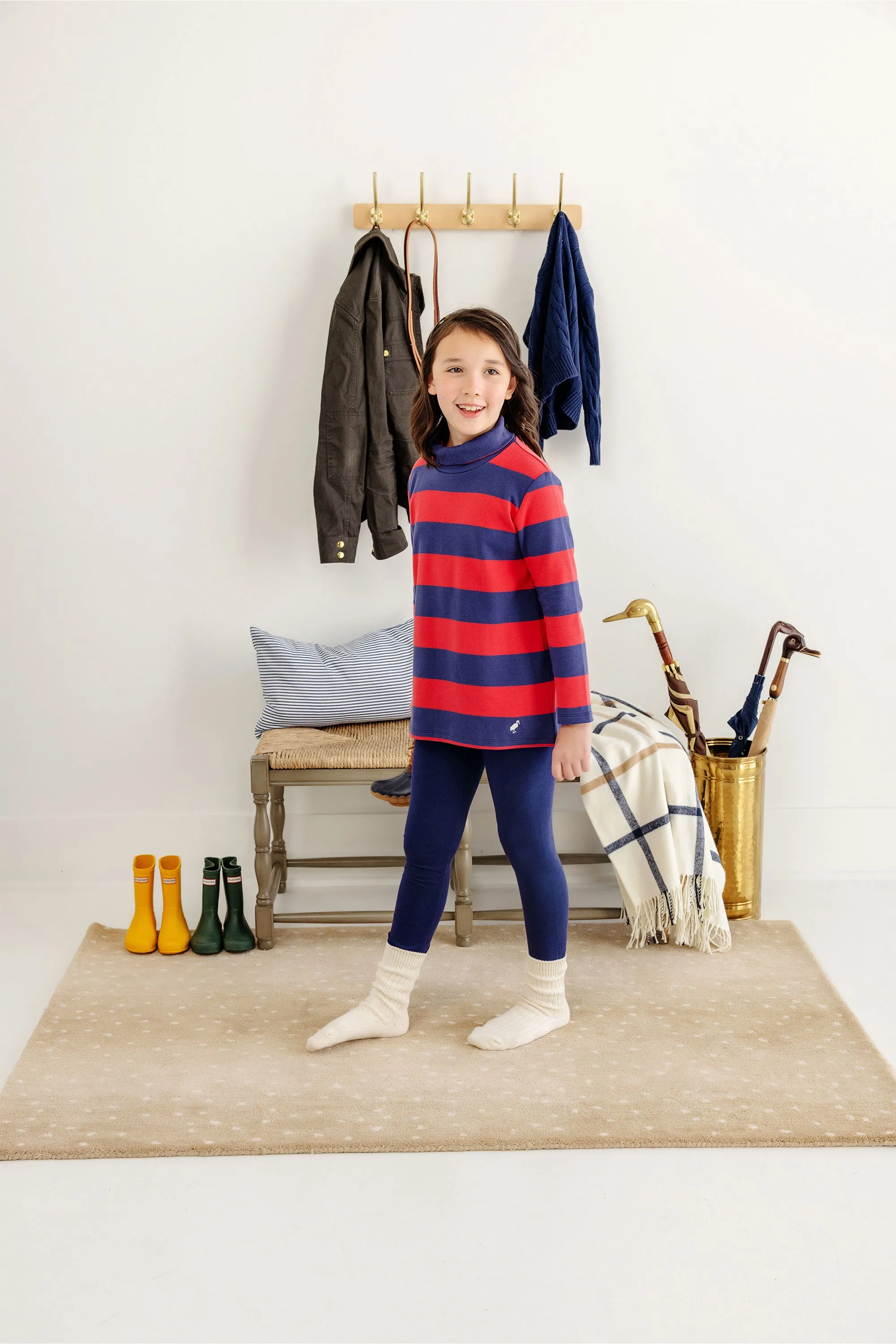 Mitzy Sue Slacks - Nantucket Navy