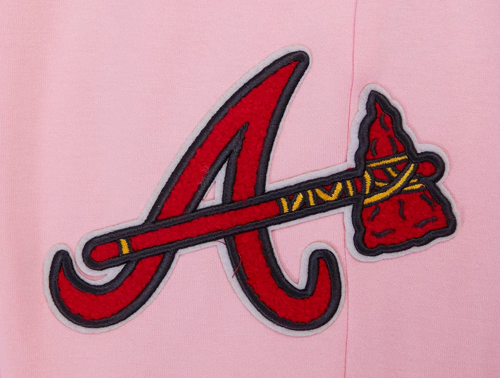 MLB ATLANTA BRAVES CLASSIC CHENILLE MEN'S JOGGER (PINK)