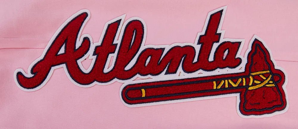 MLB ATLANTA BRAVES CLASSIC CHENILLE MEN'S JOGGER (PINK)