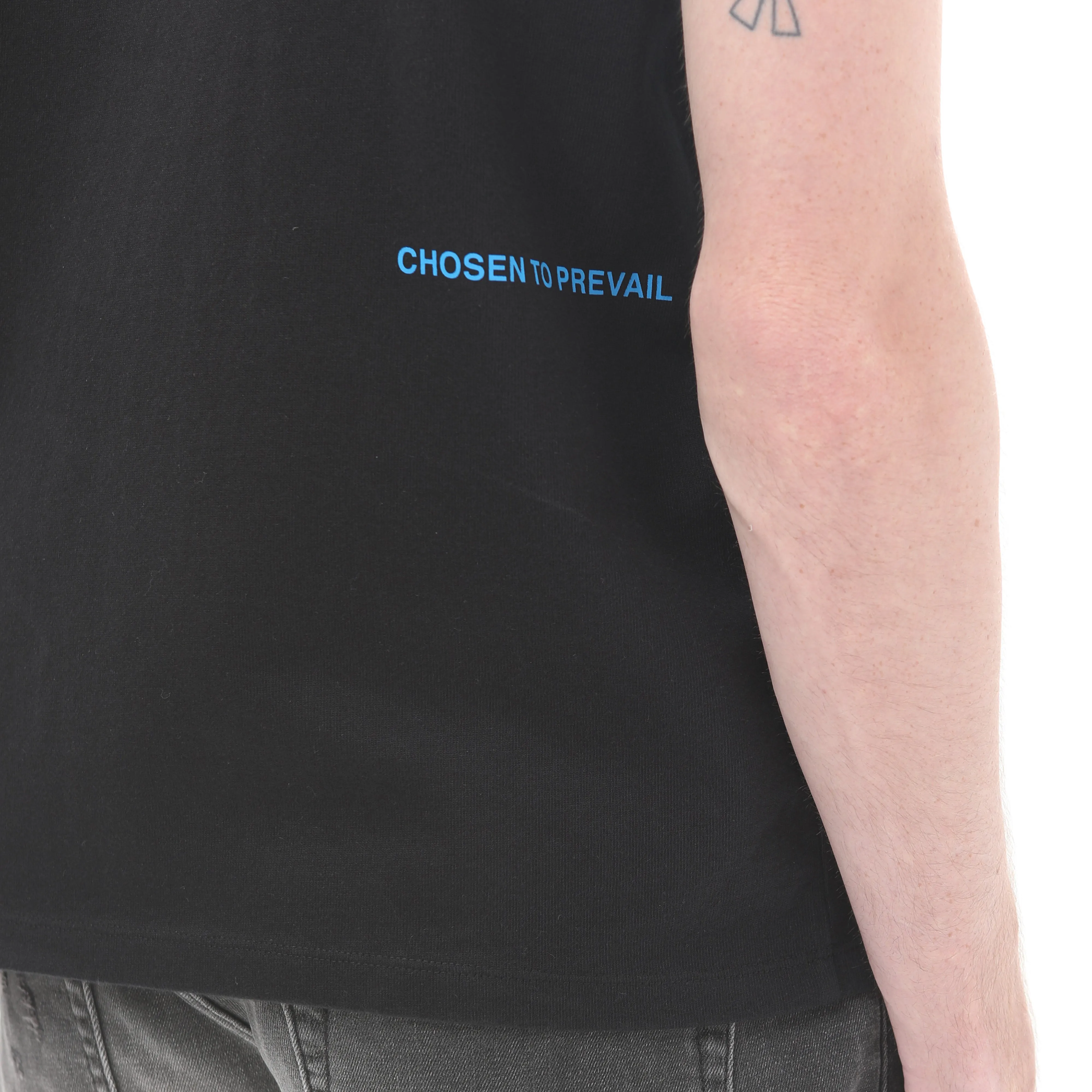 NOVELTY TEE "PIXEL" IN BLACK