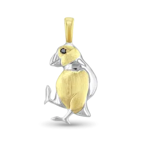 Oscar the Puffin Pendant