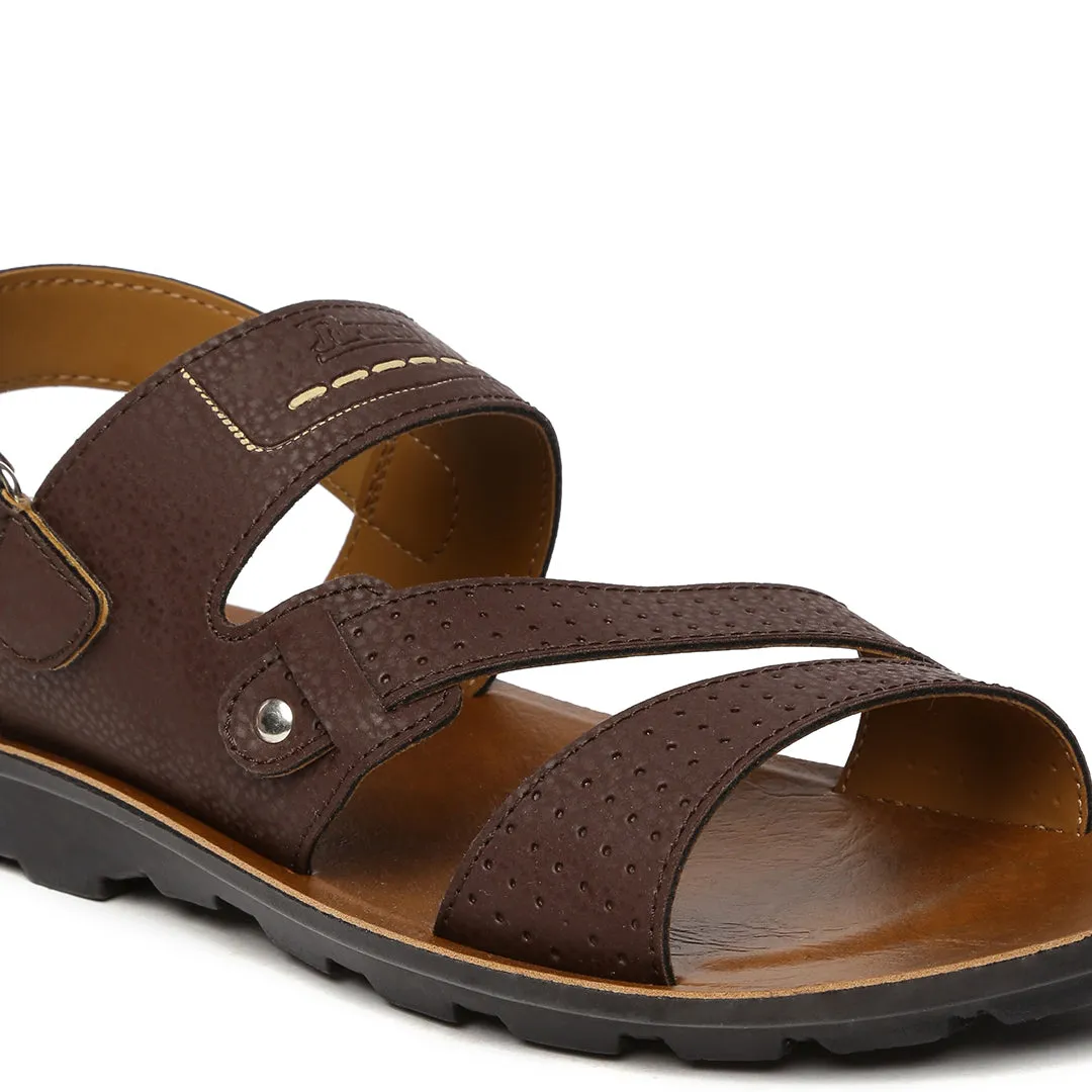 Paragon PU8925G Men Stylish Sandals | Comfortable Sandals for Daily Outdoor Use | Casual Formal Sandals with Cushioned Soles