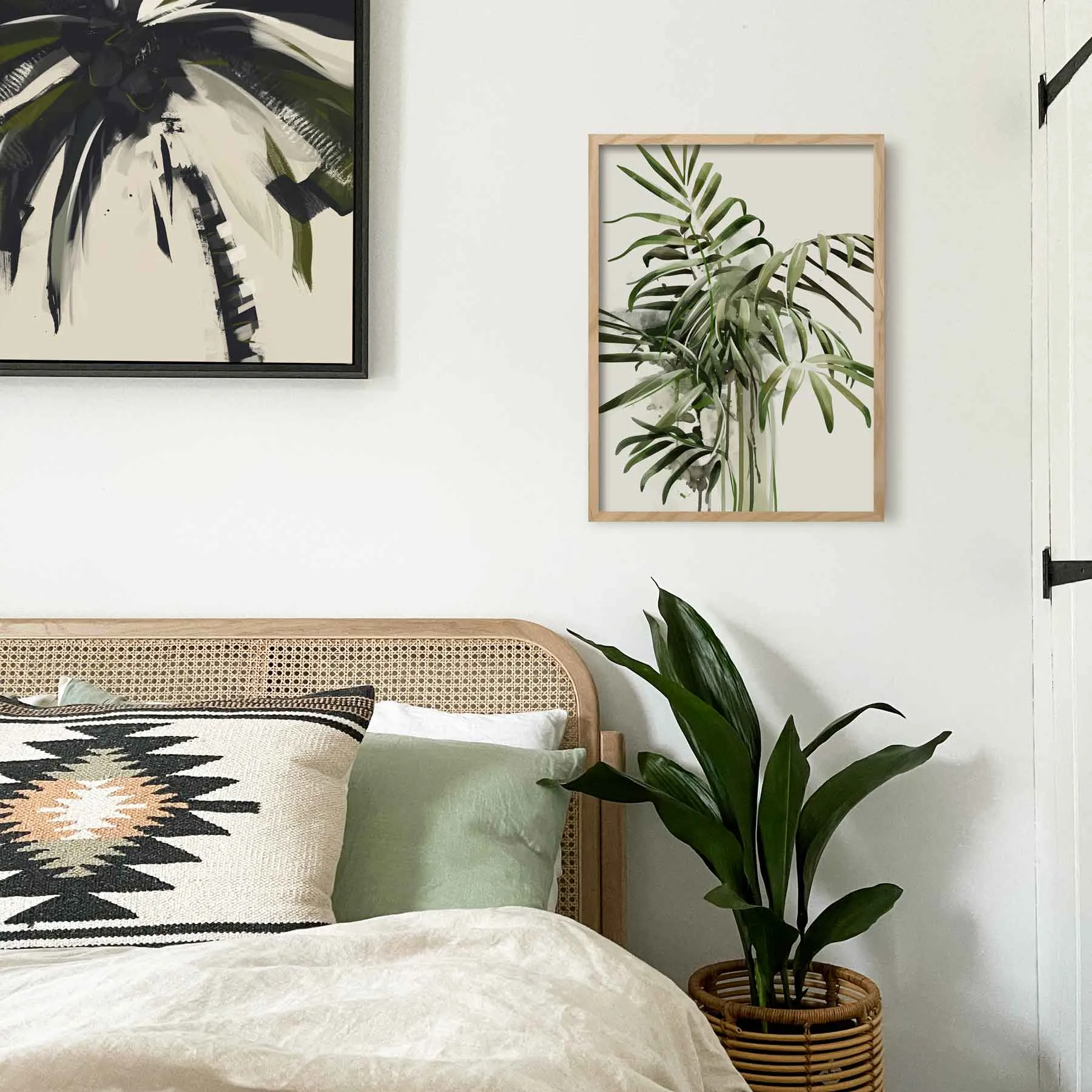 Parlour Palm Botanical Art Print