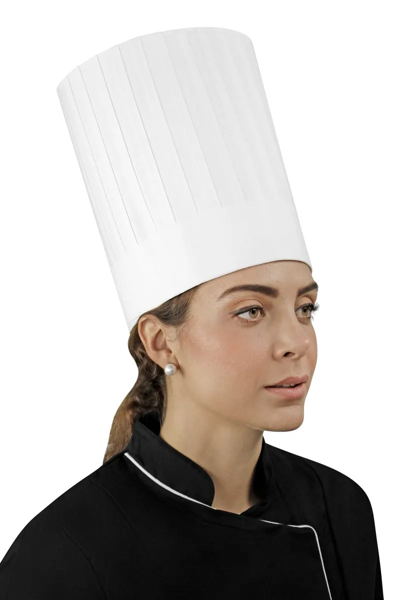 Pleated Chef Hat C10