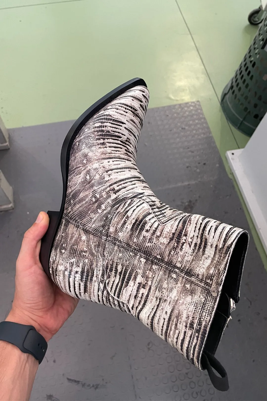 "JIM MORRISON" Zebra Western Boot