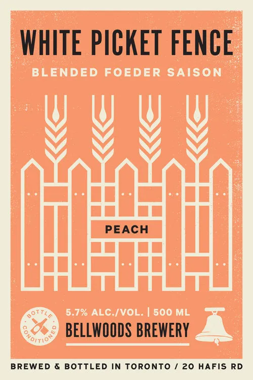 White Picket Fence: Peach and Apricot (Batch 1)